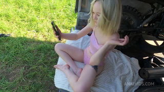 Eva Barbie outdoor anal session hot nude porn