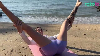 Vallery Ray Yoga Instructor beach nude sex video