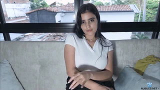 Miia Carter solo with dildo nude sex video