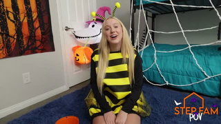 Kallie Taylor in bee costume role play naked girls sex video