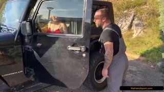 Paola gets fucked in car naked girl porn