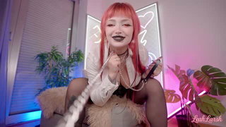 Leah Meow Bounces on dildo hot nude porn