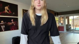 Abbie Sykes plays tomboy best friend sex video