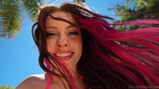 Haley Spades gets double penetration porn video
