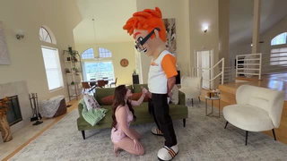 Lilibet Saunders role play with hot nude porn